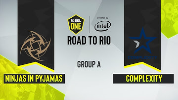 CS:GO - Ninjas in Pyjamas vs. Complexity [Vertigo] Map 2 - ESL One Road to Rio - Group A - EU