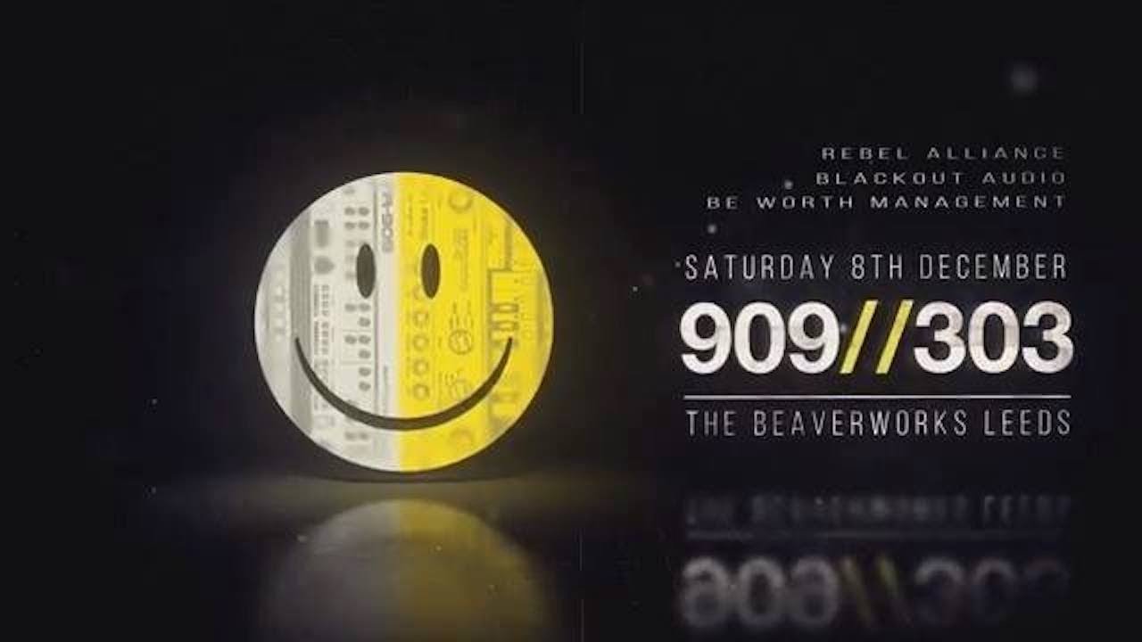 LUKE CREED @ 909//303 at The Beaverworks, Leeds - Saturday 8th December 2018