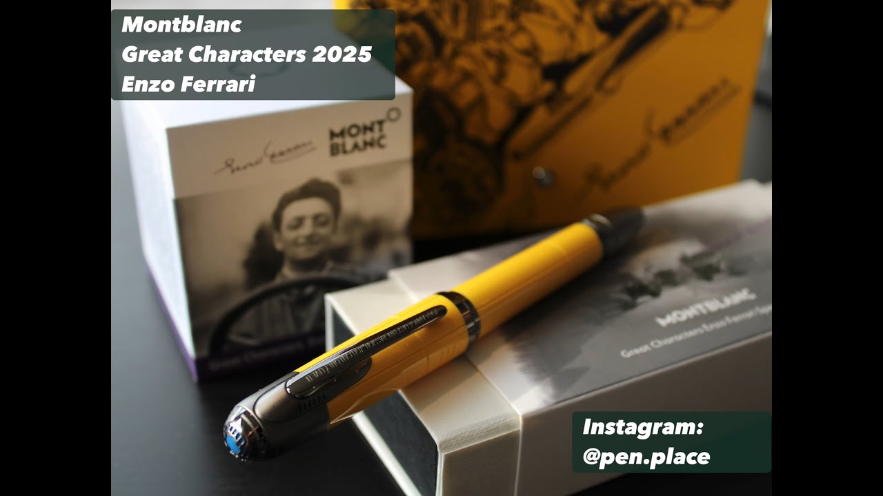 Montblanc Great Characters Enzo Ferrari Special Edition: A
