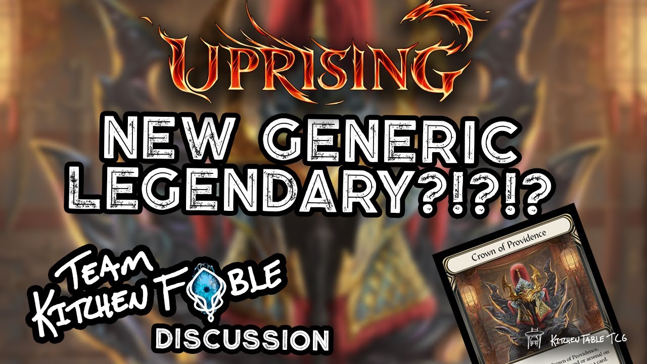 GENERIC LEGENDARY IN UPRISING - Any Good? - Flesh and Blood TCG FABTCG