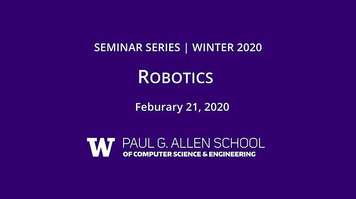 Winter 2020 Robotics Colloquium: Jeannette Bohg (S...