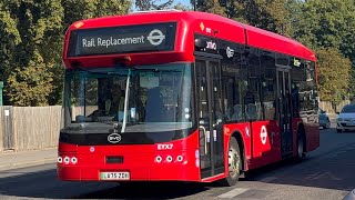 BYD B12 Arriva London EYX7 LA75ZDH Display Blinds: Rail Replacement 