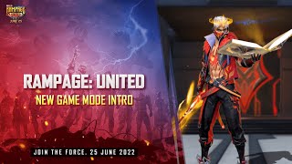 Rampage: United Game Mode Intro | Free Fire NA