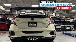 Full Spoon FK8 CTR Catalog Build - Spoon Carbon Bumpers and Mirror Paint and Refinish (Episode 4)