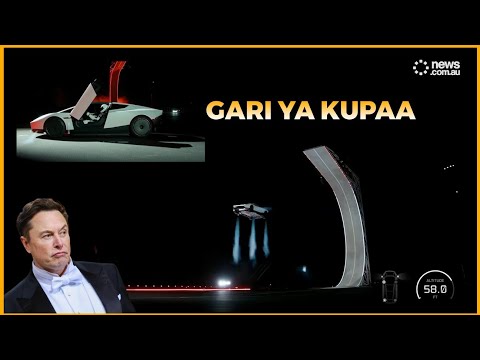 Makubwa haya,TESLA imezindua Gari linalopaa "FLYING CAR" billionaire ELON MUSK alionyesha,tazama hap