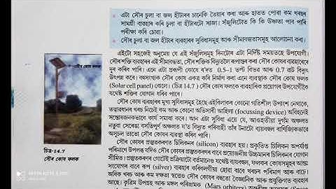 Class : X || Science|| Sources of Energy || শক্তিৰ উৎস সমূহ|| অ পৰম্পৰা গত শক্তিৰ উৎস||