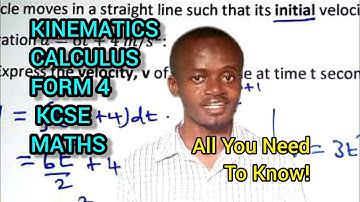 Kinematics & Calculus Simplified! 🚀 Displacement, Velocity & Acceleration Made Easy