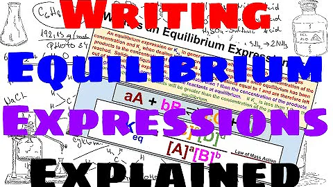 Writing Equilibrium Expressions
