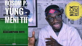 MENI TII FT MEDIKAL (PROD BY ATOWN TSB (AUDIO SLIDE) (ACHEAMPONG BOYS) | GH REACTION