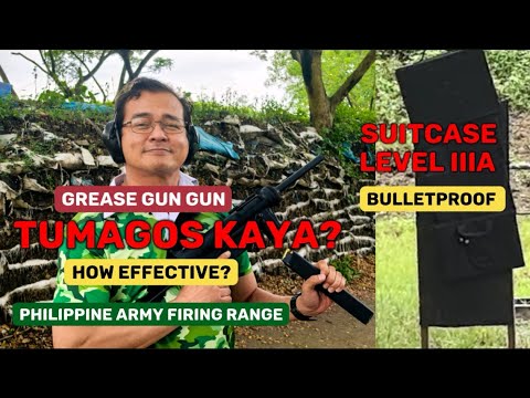 Bulletproof Suitcase Level IIIA Testing #gunsafety #firingrange #philarmy