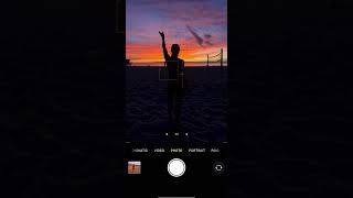 Sunset Silhouette Tutorial | Sunset Photography Idea | iPhone Photo Tips #shorts screenshot 4