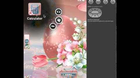 Android: TSF  Shell Theme Easter Blossom