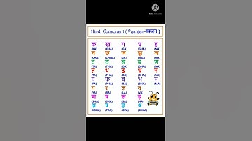 Thumbnail of Hindi Vyanjan (consonant)