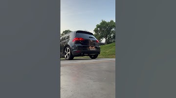 ARM 4.5in catless downpipe + Rear muffler delete on 2016 GTI SE