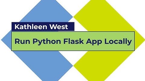How to Run a Web App Locally (Azure Virtual Machine Web App Demo)