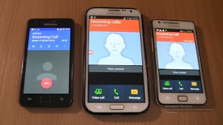 Samsung Galaxy Note 2+S2 ANDROID 7&S2 Plus  Incoming call & Outgoing call at the Same Time