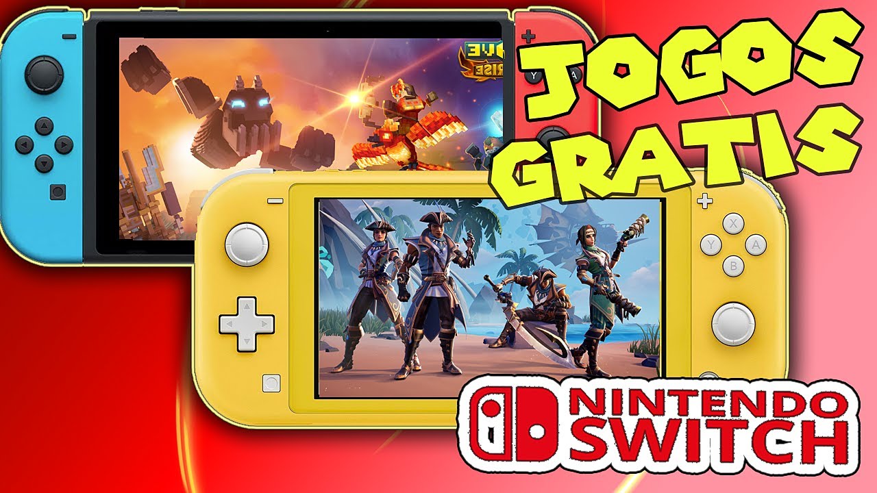 JOGOS GRÁTIS !!! NINTENDO SWITCH 