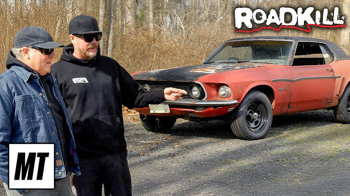Repairing Rusted '69 Mustang After 27 Years of Neglect! | Roadkill
