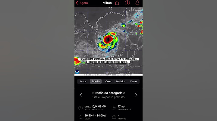 Alerta de Furacão! Furacão Milton se forma no golfo do Mexico e deve atingir a Florida nesta semana