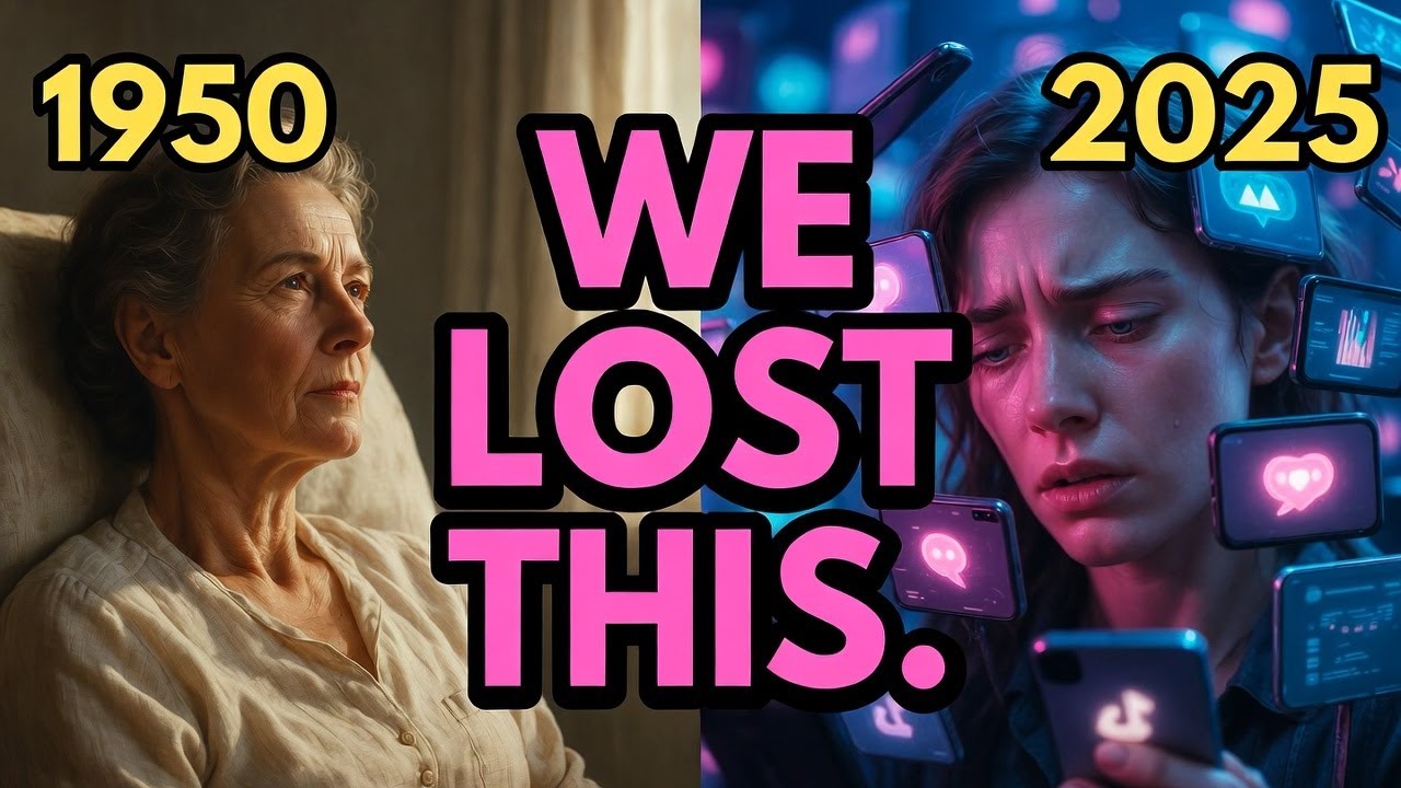 1950 vs 2025: What Modern Life Took From Us