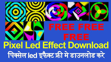 Free download effect | pixel led effect free download | best effect download | Pixel led Decoration