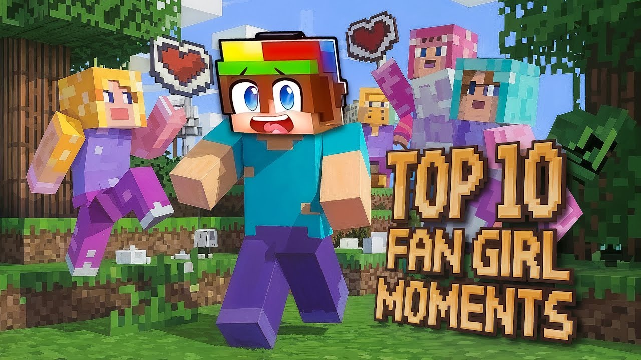 Top 10 Most Annoying Fan Girl Moments in Johnny Minecraft! - YouTube
