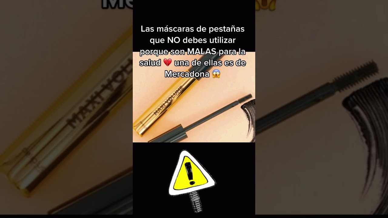 ⚠️NO compres esta máscara de pestañas de MERCADONA, MAX FACTOR Y