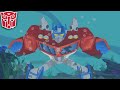 Transformers em português | Uma Visita Diferente | Rescue Bots | T2 Ep.23 | Episódio Completo