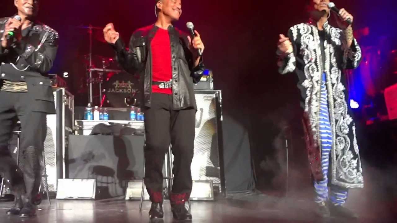 The Jacksons (HD) Looking through the window - The Jacksons Unity Tour Stockholm Waterfront 22/02/13
