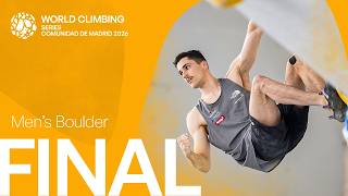 Men's Boulder final | Comunidad de Madrid 2026