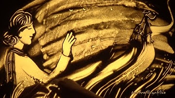 Tranh cát mừng Sinh nhật _ Tranh cát Quỳnh Hoa