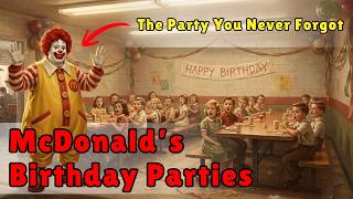 What Really Happened to 1940s McDonald’s Birthday Parties? | The Party You Never Forgot