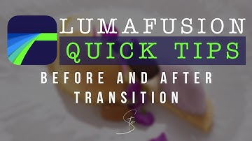Creating A Before And After Transition For Images w/ LumaFusion