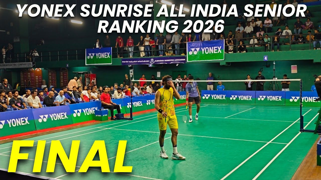 TUSHAR SUVEER vs ALAP MISHRA | YONEX SUNRISE SENIOR NATIONALS 2026 FINAL