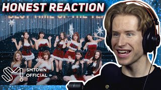 HONEST REACTION to Red Velvet X aespa 'Beautiful Christmas' MV