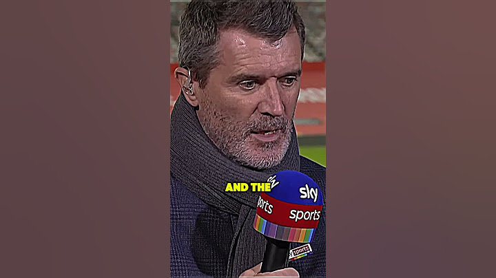 Throwback: Roy Keane makes fun of Gary Neville 😂😂😂!! #roykeane #funnymoments #garyneville #skysports
