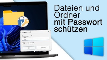 Datei oder Ordner mit Passwort schützen! [Windows 10 & 11]