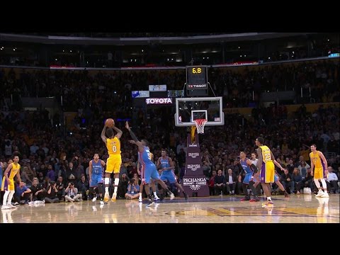 Nick Young Game-Winning 3-Pointer Against the Thunder | 11.22.16