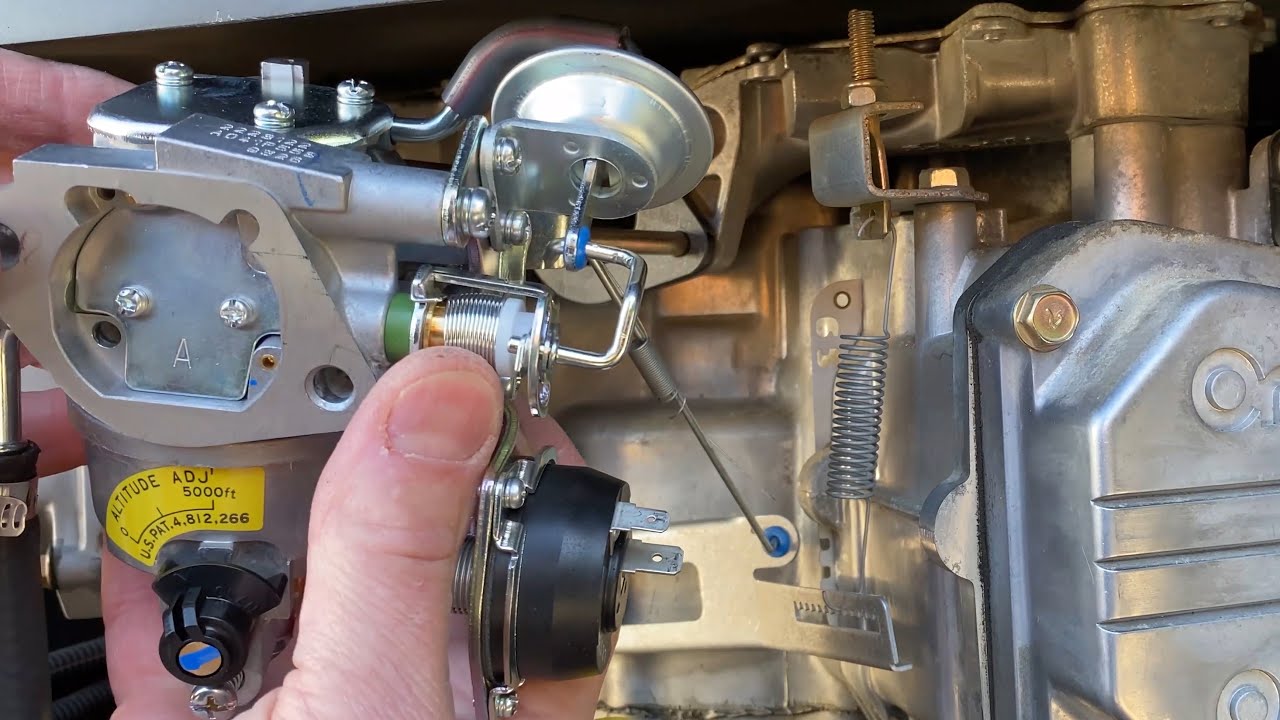 DIY! Replace the Carburetor on an Onan 5500 Marquis Gold Generator