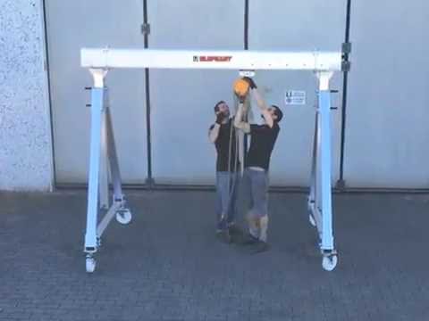 237. Aluminium gantry crane -GPALU - Elephant