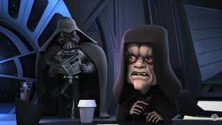 Emperor Palpatine leaks the Death Star Plans-Star Wars Detours #StarWars