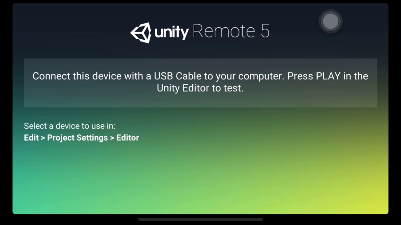 unity Remote 5 使ってみた - YouTube