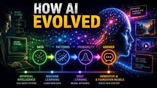 AI Explained: From Machine Learning to Generative AI #ai #machinelearning #artificialintelligence