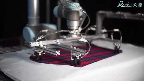 ROCHU Soft robotic gripper-woven fabric grab