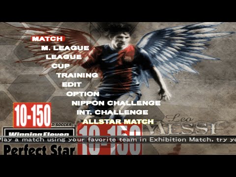 189 Winning Eleven 10 PS2 لعبة Perfect Star لموسم 2009 2010 