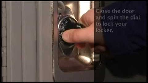 Master Lock Model 1676MKADA Combination Locker Lock - Student Training