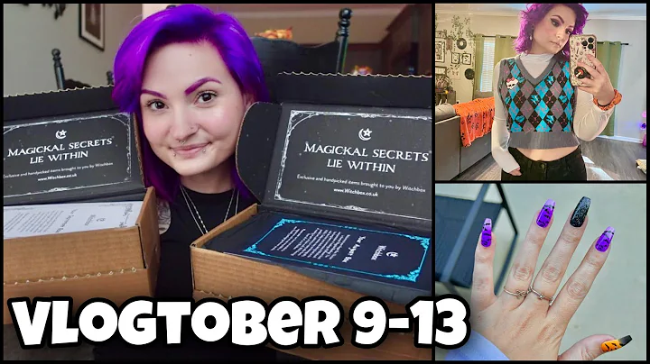 witch box unboxing, new nails/hair + more | vlogto...