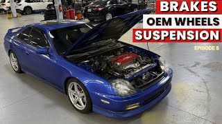 Download Lagu Our Budget Honda Prelude Project Gets Front Suspension \u0026 Brake Overhaul + Refreshed RSX-S Wheels! MP3
