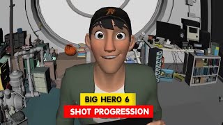 Big Hero 6 Tadashi Shot Progression 3D Animation Internships