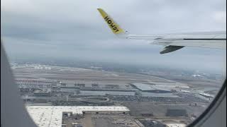 SPIRIT NK1304 ATL - BWI TAKEOFF A20N - busy day at Atlanta (Dec 2021)